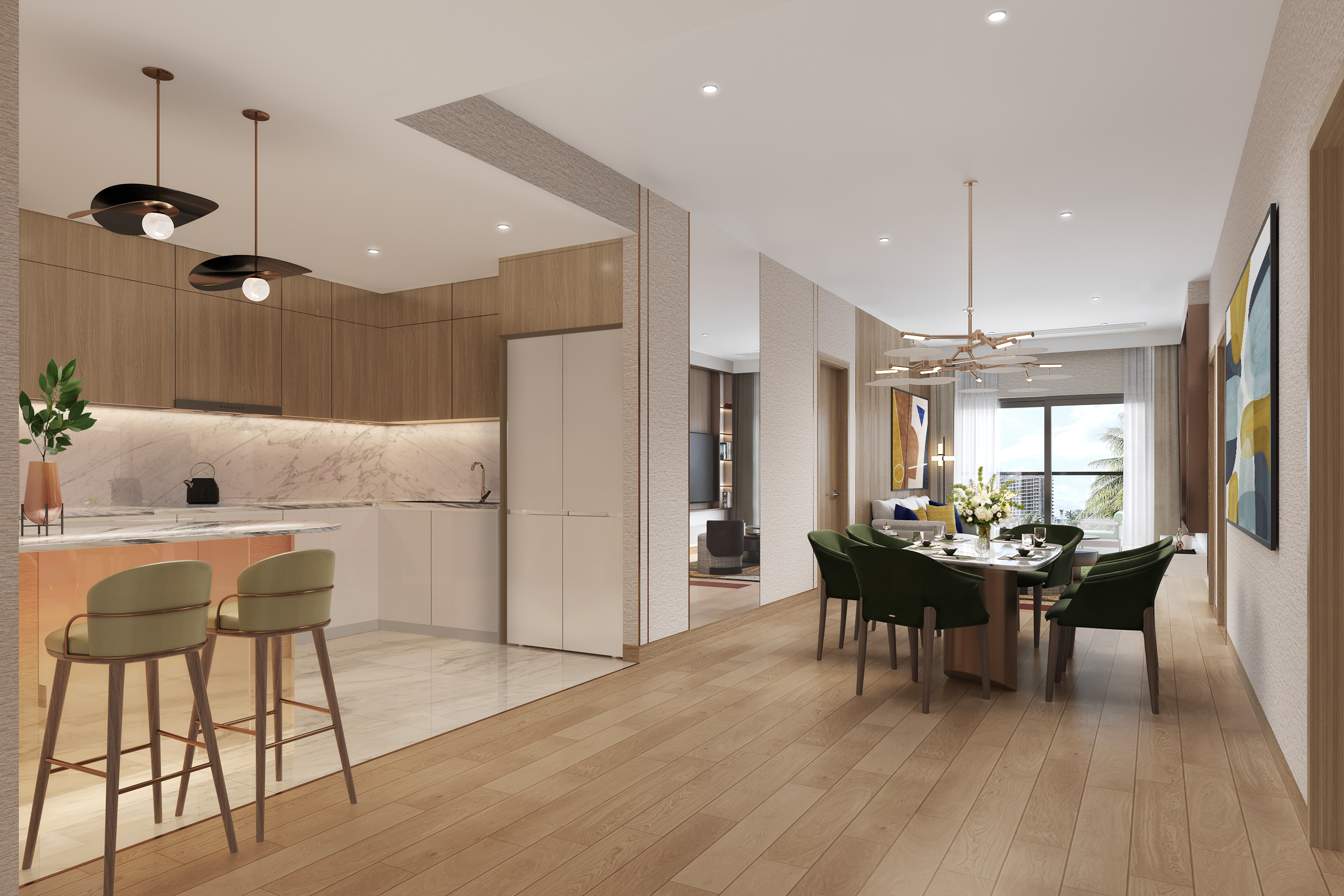 Luxusní životní standard v novém centru HCMC - 4 Chuẩn sống thời thượng tại trung tâm mới TPHCM - 4