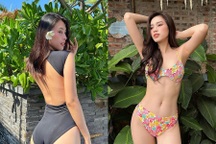 Dàn hoa hậu, á hậu Việt khoe thân hình nóng bỏng với kiểu bikini gì?