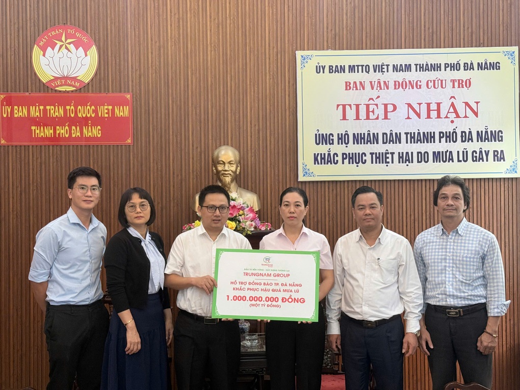 Tập đoàn Trung Nam sẻ chia khó khăn với đồng bào miền Trung - Tây Nguyên sau mưa lũ - 2