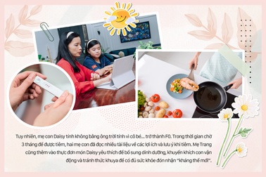 Cùng mẹ Minh Trang "bỏ túi" bí quyết chăm con sốt sau tiêm vaccine Covid-19