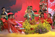 NSND Quốc Anh, Xuân Hinh biểu diễn tại Lễ hội đền Bảo Hà