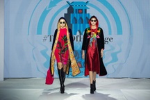 Aquafina VIFW 2022 tôn vinh di sản với chất liệu quen thuộc của Bắc bộ