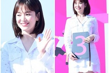 Song Hye Kyo diện váy ngắn khoe chân thon sau tin đồn "bầu bí"