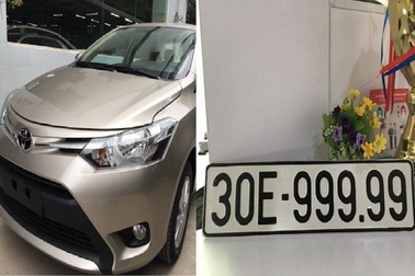 Bốc được biển "ngũ quý", Toyota Vios bán gấp 3 lần giá mua