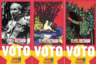 Chủ tịch Hồ Chí Minh trong phiếu bầu cử Đại hội Đảng Cộng sản Uruguay