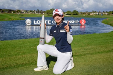 Các tay golf châu Á thắng lớn tại giải Lotte Championship 2025