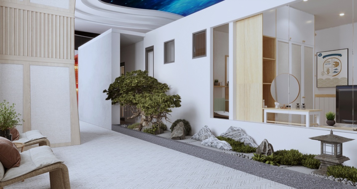 Không gian Kyoto thu nhỏ tại văn phòng dự án căn hộ khoáng nóng TPHCM - 5 Không gian Kyoto thu nhỏ tại văn phòng dự án căn hộ khoáng nóng TPHCM - 5