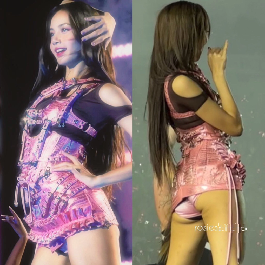 Trang phục biểu diễn của Blackpink bị chê siêu ngắn, quá gợi cảm - 1 Trang phục biểu diễn của Blackpink bị chê siêu ngắn, quá gợi cảm - 1