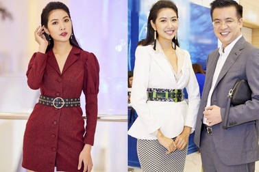 Á hậu Thuý Vân quyến rũ làm MC Thương vụ bạc tỷ - Shark Tank