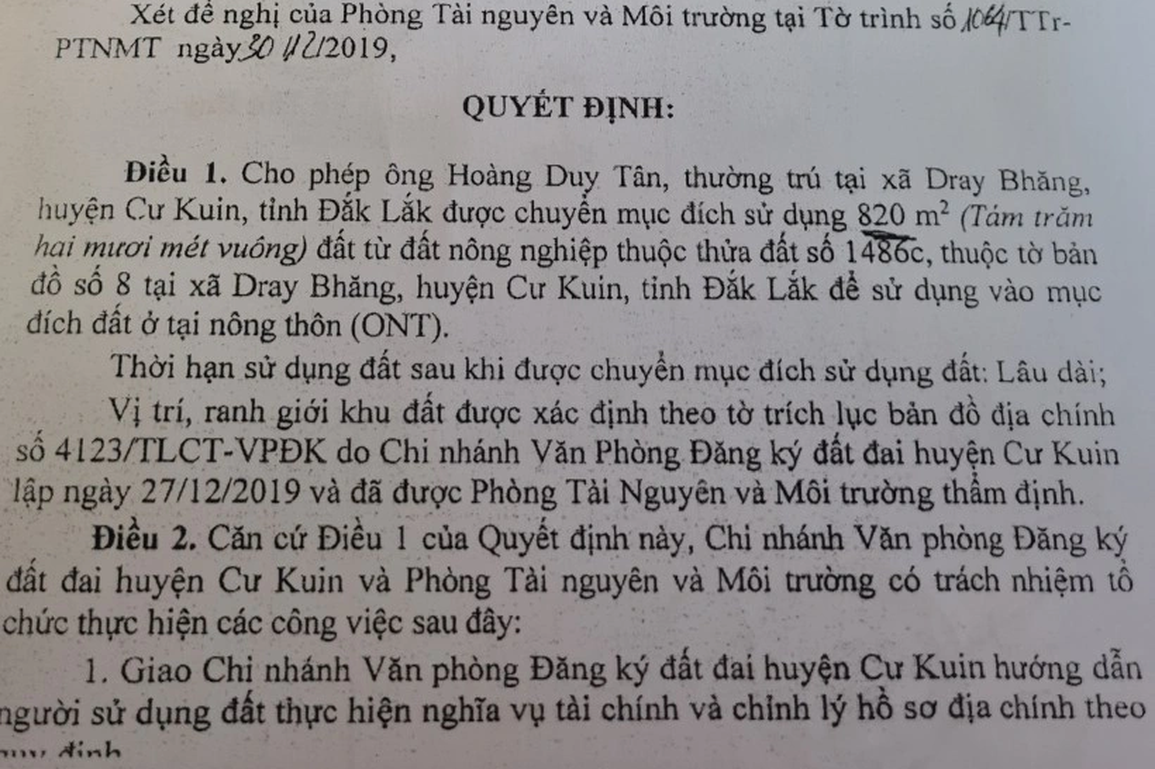 Đất trồng cây lâu năm tích tắc thành đất ở - 1 Đất trồng cây lâu năm tích tắc thành đất ở - 1