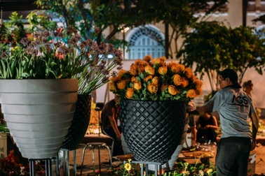 Đường hoa Nguyễn Huệ kéo dài thêm ngày hội