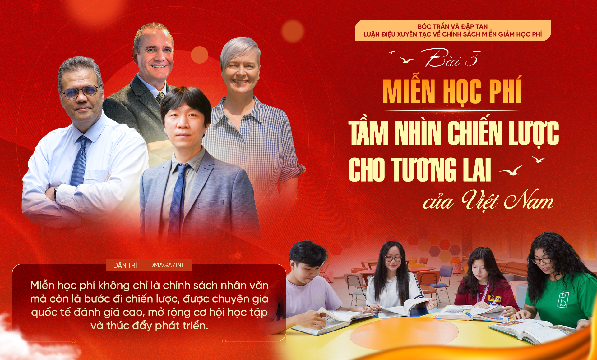 Miễn học phí: Tầm nhìn chiến lược cho tương lai của Việt Nam