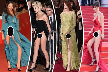 Những pha hớ hênh “để đời” của nghệ sĩ trên thảm đỏ