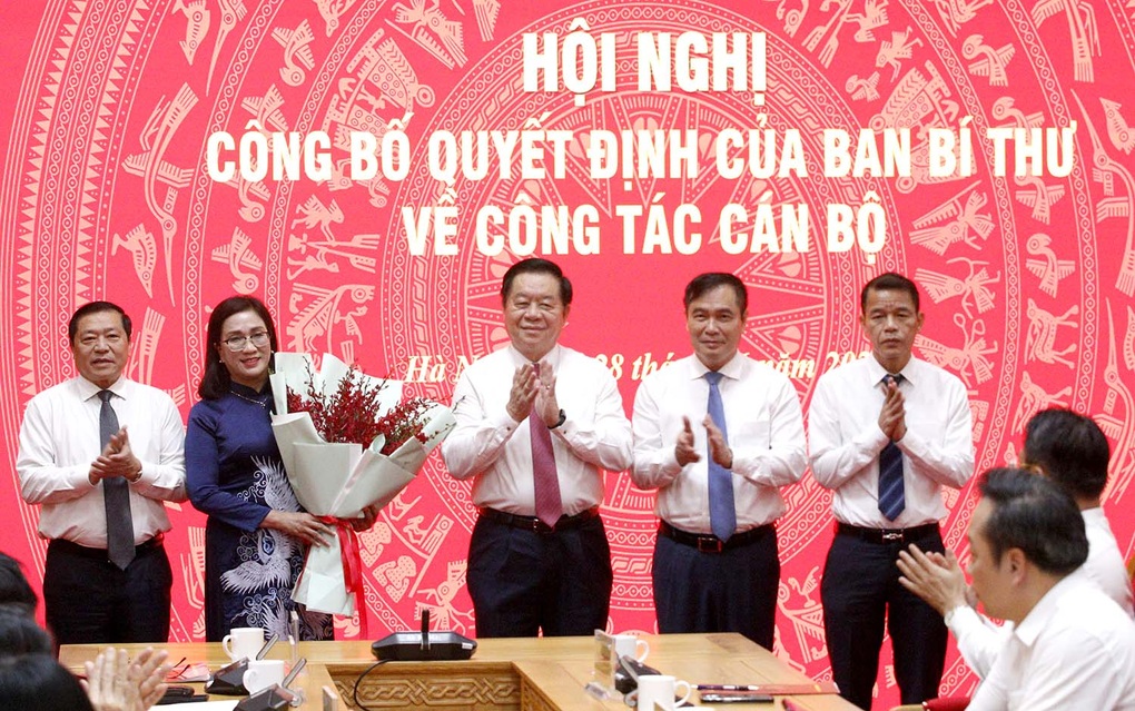 Bổ nhiệm bà Đinh Thị Mai làm Phó trưởng Ban Tuyên giáo Trung ương - 2 Bổ nhiệm bà Đinh Thị Mai làm Phó trưởng Ban Tuyên giáo Trung ương - 2