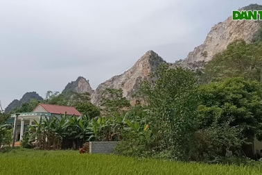 Người dân xã Tân Trường bất an vì sống bên mỏ đá.