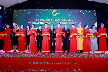 Eherbal khai trương nhà máy, showroom về thực phẩm dinh dưỡng