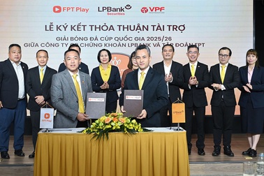 FPT và Chứng khoán LPBank ký thỏa thuận tài trợ Cúp Quốc gia 2025/26