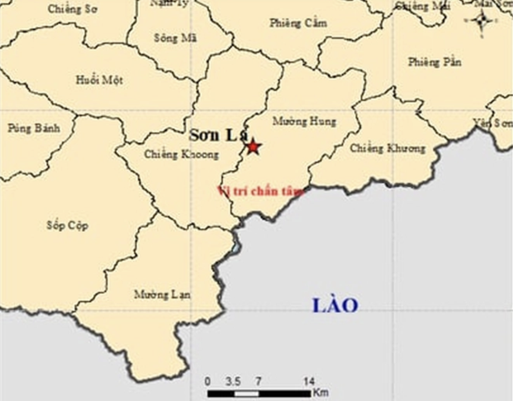 Động đất 4,0 độ ở Sơn La khiến nhà cửa rung lắc - 1