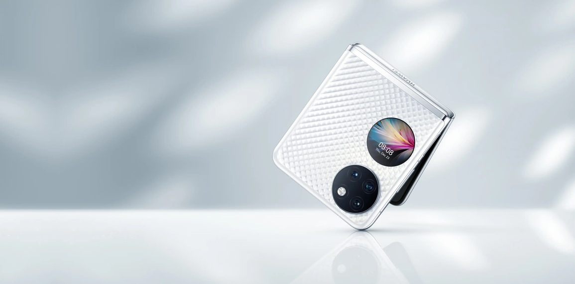 Huawei trình làng P50 Pocket, smartphone gập vỏ sò giá 1.400 USD - 1 Huawei trình làng P50 Pocket, smartphone gập vỏ sò giá 1.400 USD - 1