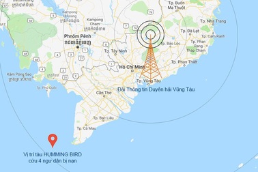 Tàu nước ngoài cứu sống 4 ngư dân Việt Nam trôi dạt trên biển