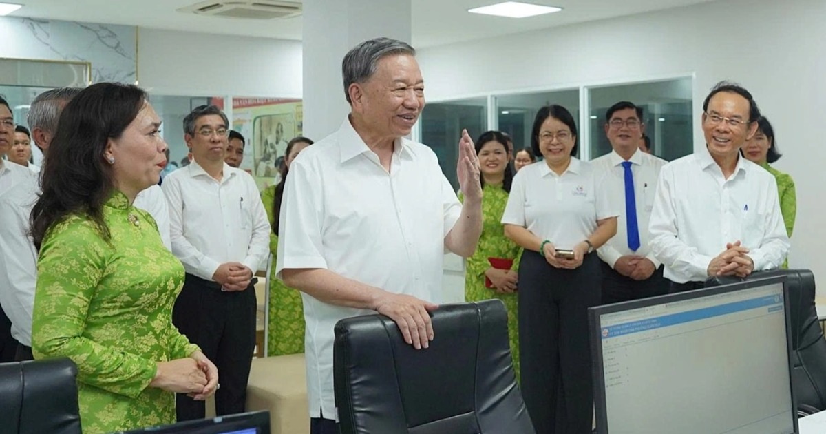 Tổng Bí thư Tô Lâm khảo sát tại TPHCM trước ngày sáp nhập tỉnh, thành