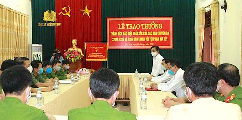 Nửa tháng, công an huyện miền núi phá thành công 3 chuyên án - 2 Nửa tháng, công an huyện miền núi phá thành công 3 chuyên án - 2
