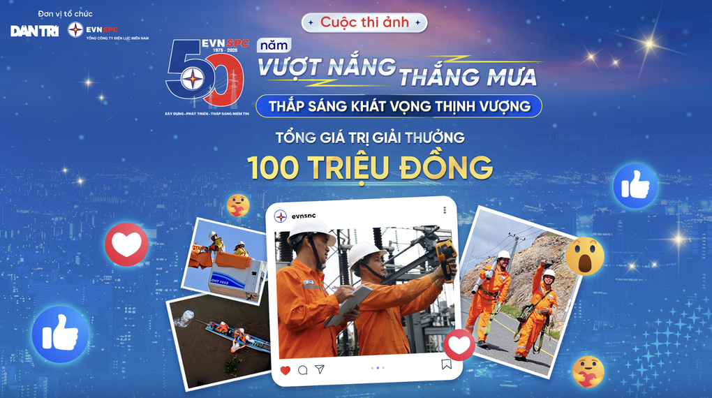 Cuộc thi 50 năm vượt nắng thắng mưa - thắp sáng khát vọng thịnh vượng gia hạn nhận bài thi - 1 Cuộc thi 50 năm vượt nắng thắng mưa - thắp sáng khát vọng thịnh vượng gia hạn nhận bài thi - 1