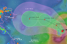 Áp thấp nhiệt đới khả năng mạnh thành bão, miền Bắc mưa lớn