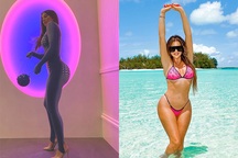 Khloe Kardashian gây choáng với trang phục ôm sát "nghẹt thở"