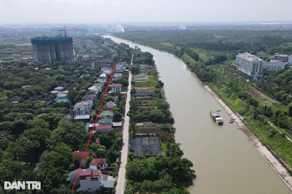 Hàng loạt lô đất ven sông Bắc Hưng Hải được cấp trái thẩm quyền - 1 Hàng loạt lô đất ven sông Bắc Hưng Hải được cấp trái thẩm quyền - 1