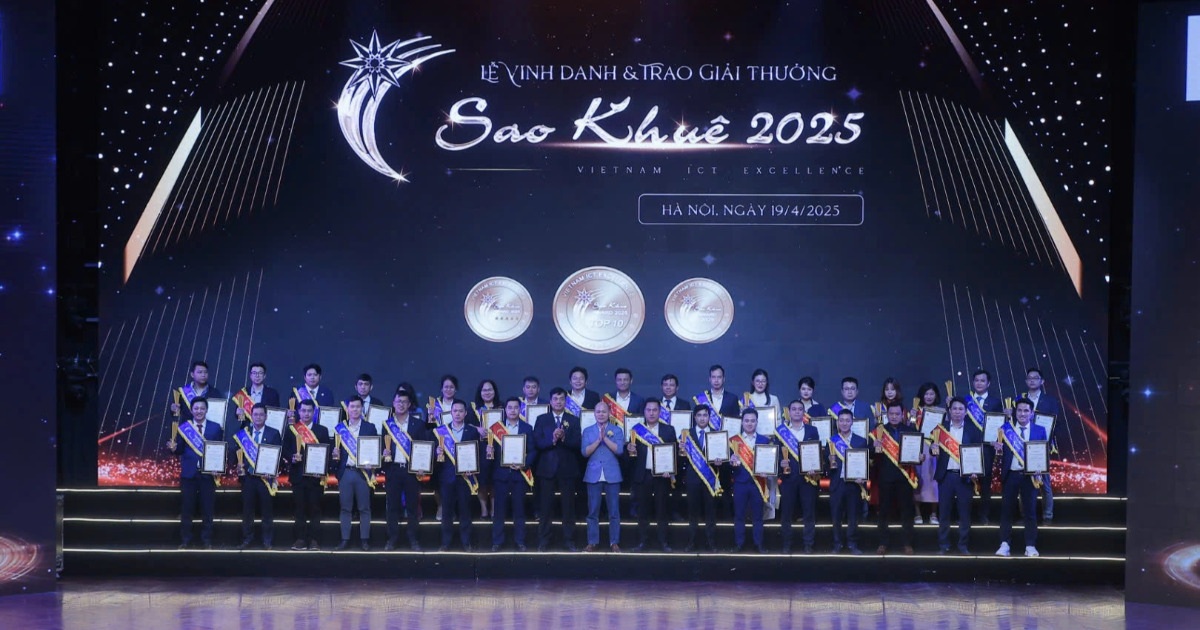 Sao Khuê 2025 vinh danh 198 nền tảng, dịch vụ, giải pháp số xuất sắc