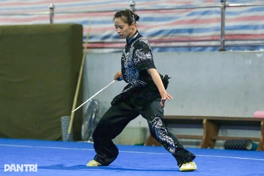 Dương Thuý Vi cùng wushu Việt Nam tích cực tập luyện hướng tới SEA Games 33