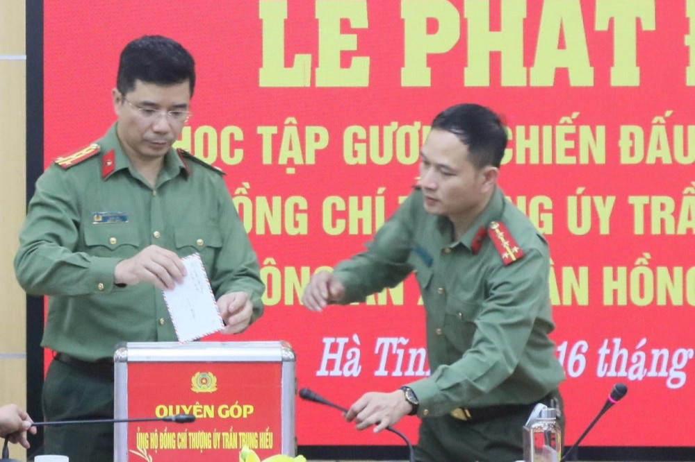 Thượng úy công an bị đâm khi làm nhiệm vụ đã không qua khỏi - 3