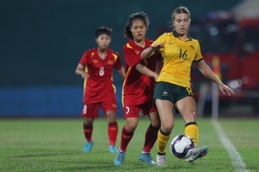 U20 nữ Việt Nam thua tiếc nuối Australia ở vòng loại châu Á