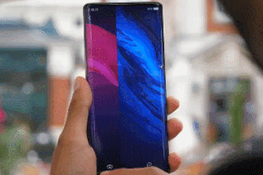 Cận cảnh chiếc smartphone hoàn toàn không viền màn hình với nút bấm ảo