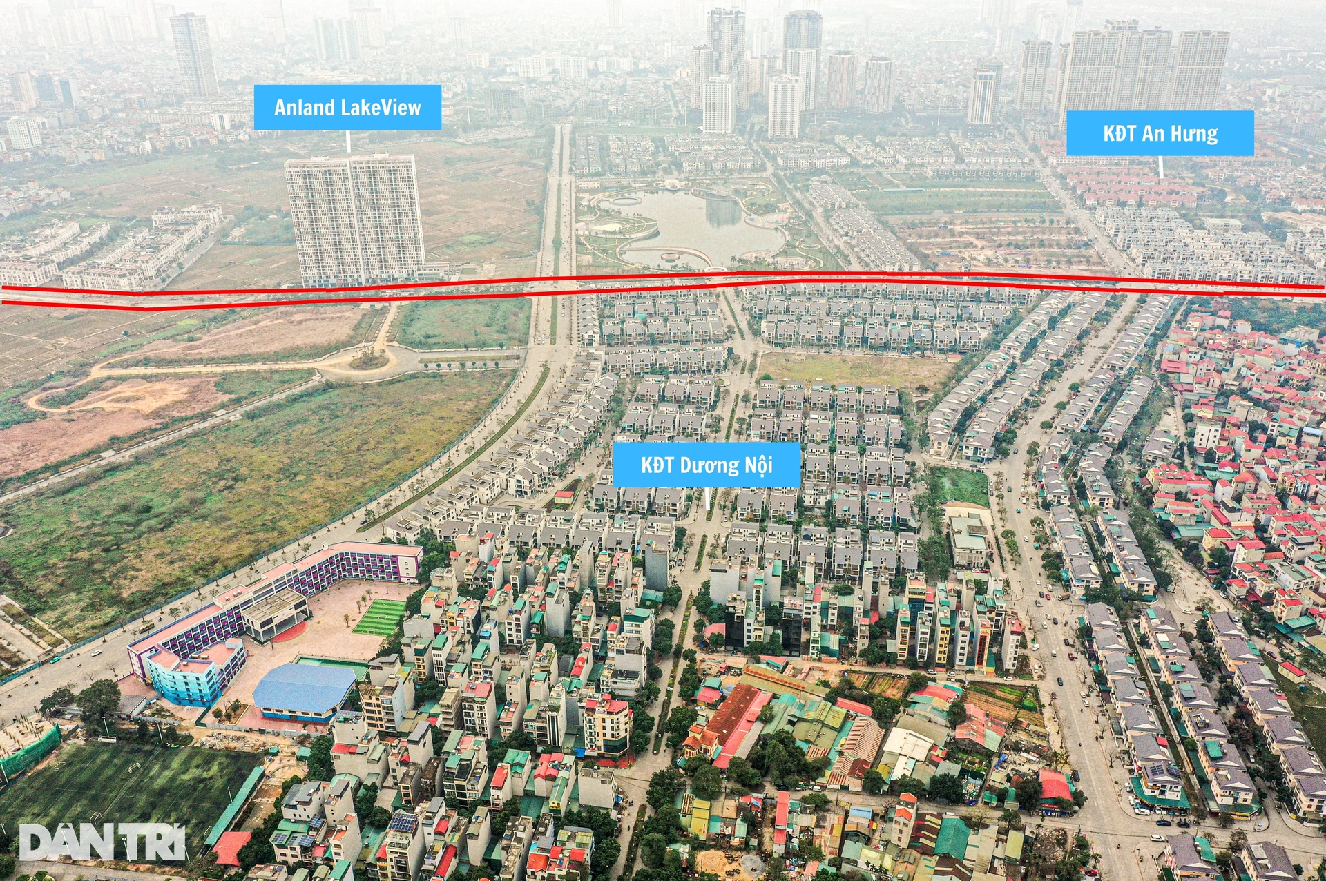 Tuyến đường gần 3km phía Tây Hà Nội đi qua loạt dự án bất động sản lớn - 9 Tuyến đường gần 3km phía Tây Hà Nội đi qua loạt dự án bất động sản lớn - 9