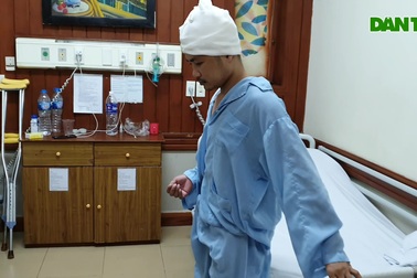 Bạn đọc giúp đỡ kịp thời, người đàn ông vỡ hộp sọ đã hồi phục một cách kỳ d