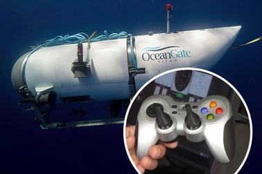 Tàu ngầm bị mất tích được điều khiển bằng tay cầm chơi game giá 30 USD