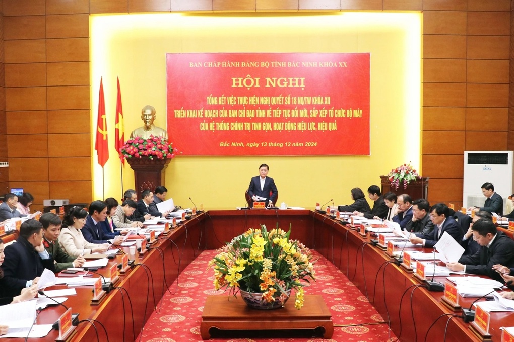 Bắc Ninh giảm hơn 320 lãnh đạo quản lý sau giải thể, sáp nhập - 1 Bắc Ninh giảm hơn 320 lãnh đạo quản lý sau giải thể, sáp nhập - 1