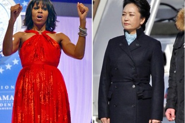 Đệ nhất phu nhân Mỹ-Trung "so găng" thời trang