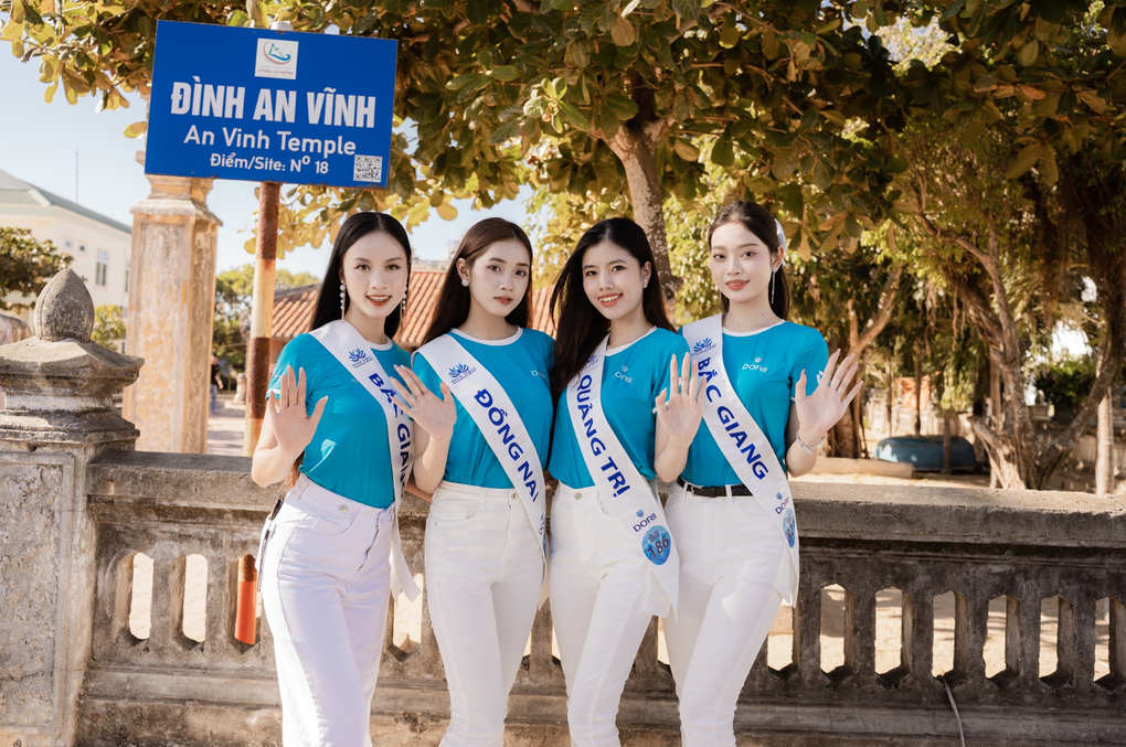 Thí sinh Hoa hậu Du lịch Bản sắc Việt Nam 2024 quảng bá du lịch - 1 Thí sinh Hoa hậu Du lịch Bản sắc Việt Nam 2024 quảng bá du lịch - 1