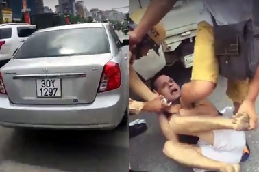 Vụ truy đuổi xe “điên” trên phố Hà Nội: Phát hiện ma túy, côn 3 khúc