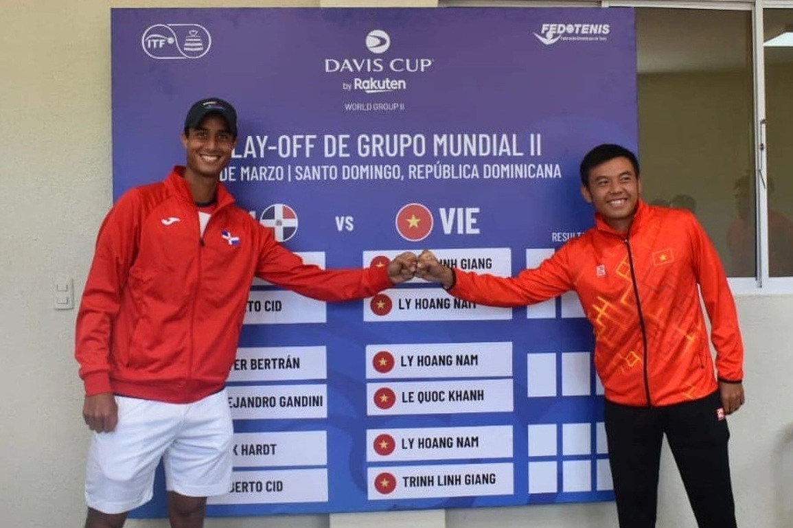Đội tuyển quần vợt Việt Nam ra quân không thành công ở play-off Davis Cup - 1 Đội tuyển quần vợt Việt Nam ra quân không thành công ở play-off Davis Cup - 1