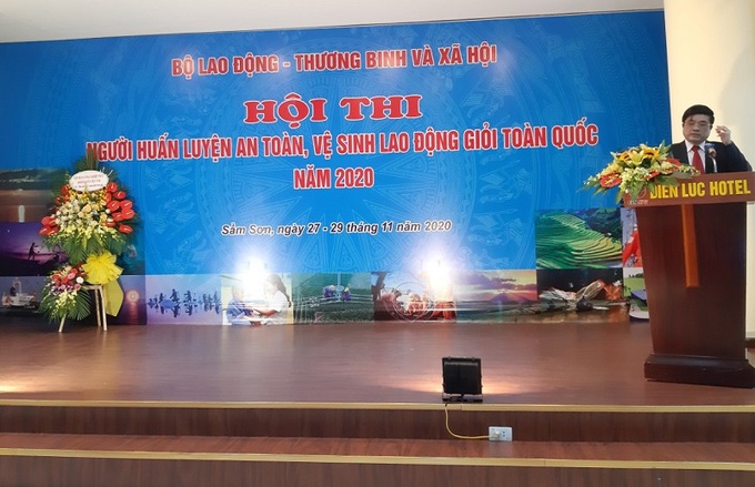 Hơn 120 thí sinh tham gia Hội thi “Người huấn luyện An toàn, vệ sinh lao động giỏi toàn quốc năm 2020” - Ảnh 1.