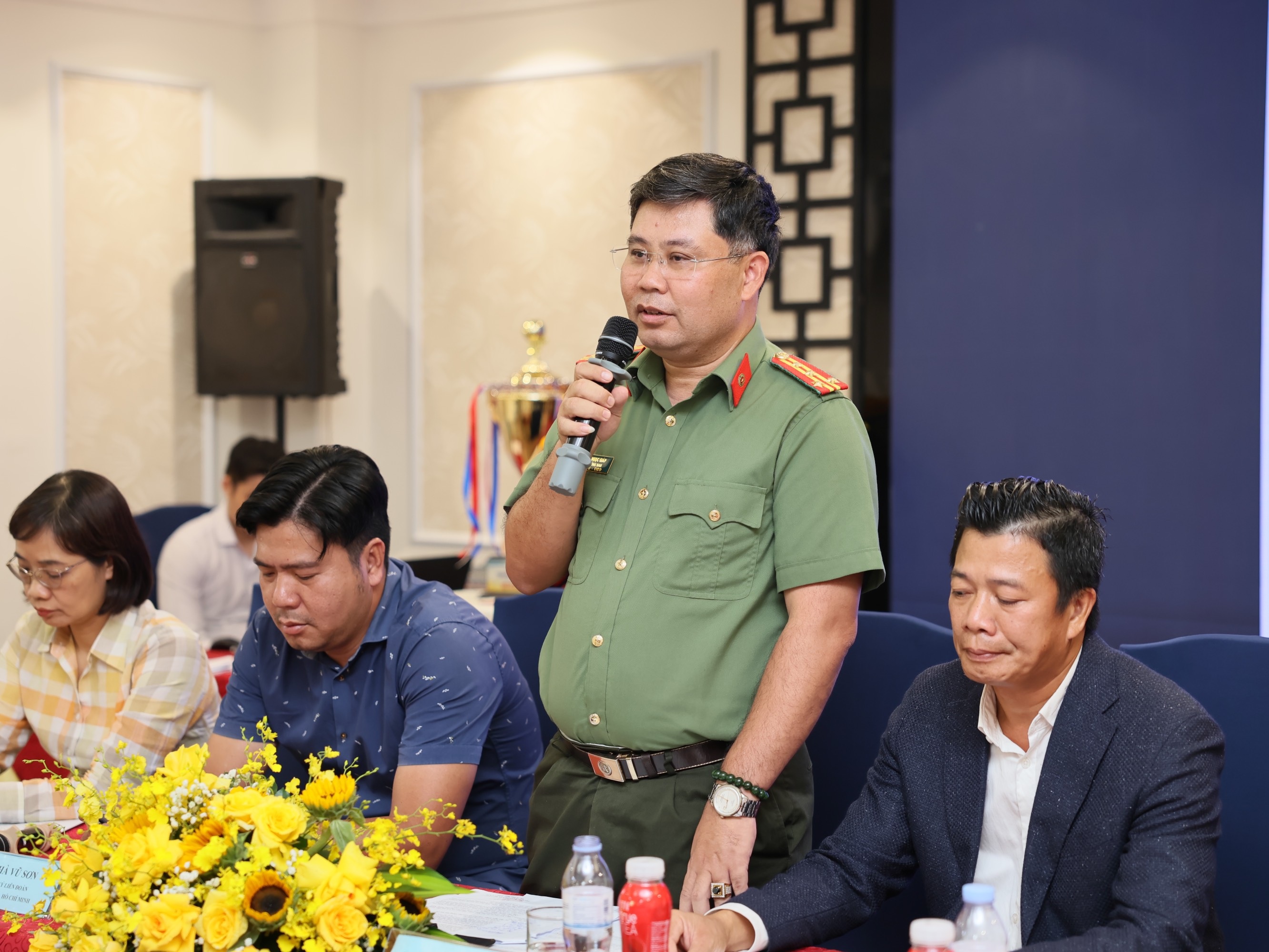 8 lag tävlar i Ho Chi Minh City Police Volleyball Open Tournament - 1 8 đội tranh tài ở giải bóng chuyền Công an TPHCM mở rộng - 1