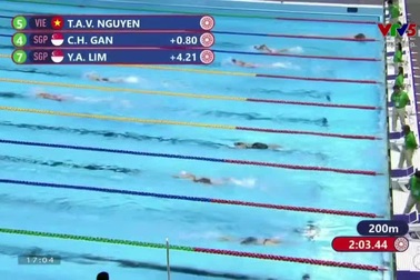 Ánh Viên giành HCV bơi 400m tự do