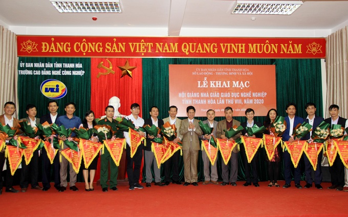 Thanh Hóa: Khai mạc Hội giảng Nhà giáo giáo dục nghề nghiệp lần thứ VIII  - Ảnh 1.