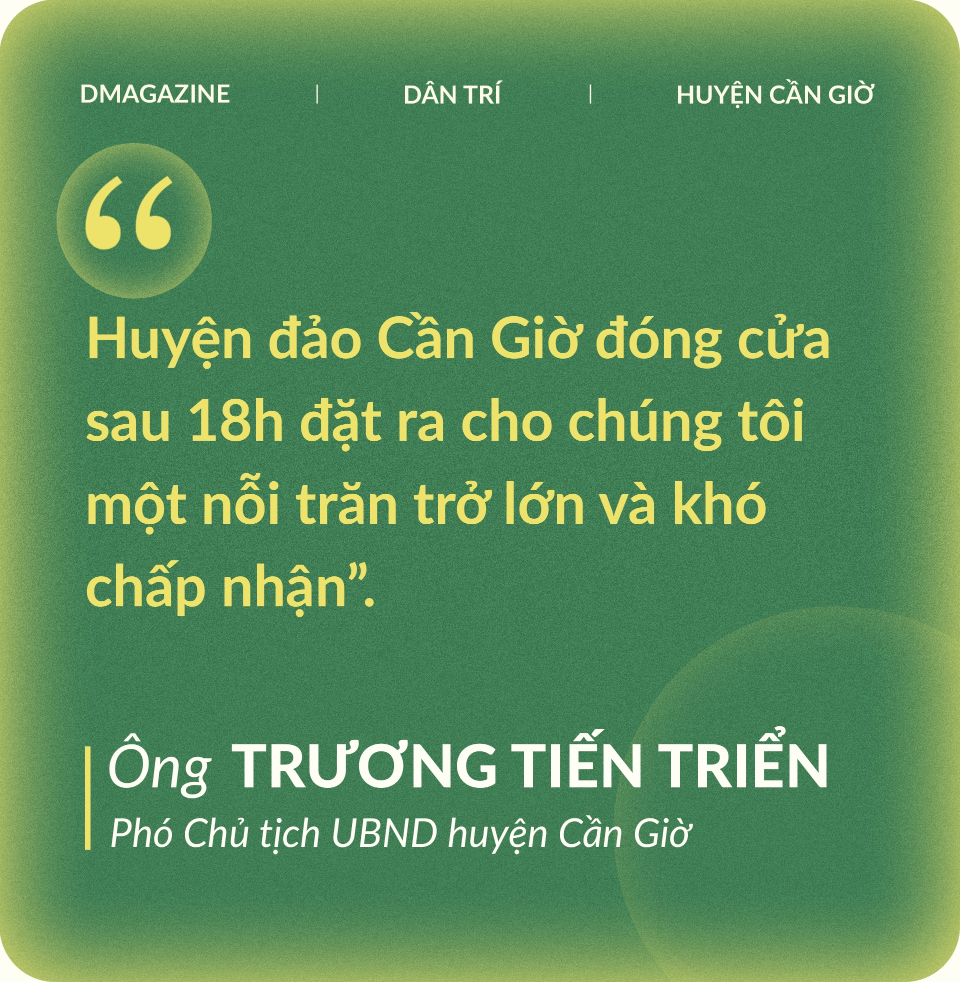 Cần Giờ tiến ra biển và lằn ranh đỏ không được vượt qua - 13 Cần Giờ tiến ra biển và lằn ranh đỏ không được vượt qua - 13