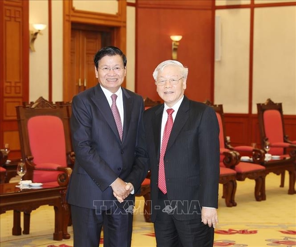 Phu nhân Tổng Bí thư Lào gửi thư chia buồn đến Phu nhân Tổng Bí thư Nguyễn Phú Trọng - 1 Phu nhân Tổng Bí thư Lào gửi thư chia buồn đến Phu nhân Tổng Bí thư Nguyễn Phú Trọng - 1