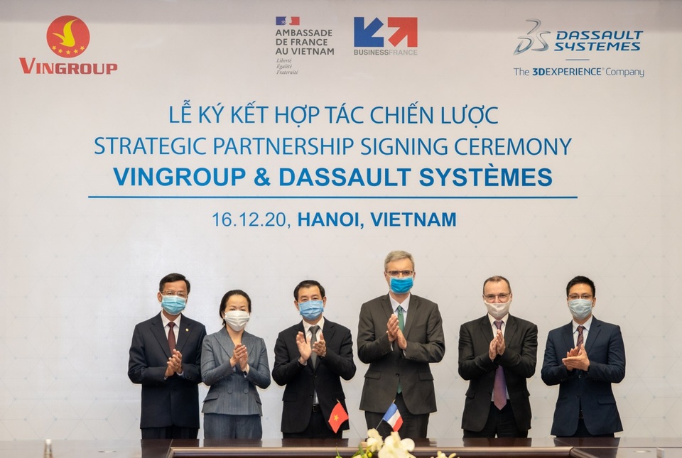 Vingroup ký kết hợp tác chiến lược với Dassault Systèmes thúc đẩy chuyển đổi số - 2 Vingroup ký kết hợp tác chiến lược với Dassault Systèmes thúc đẩy chuyển đổi số - 2